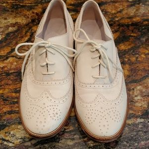 Boden Ivory Oxfords